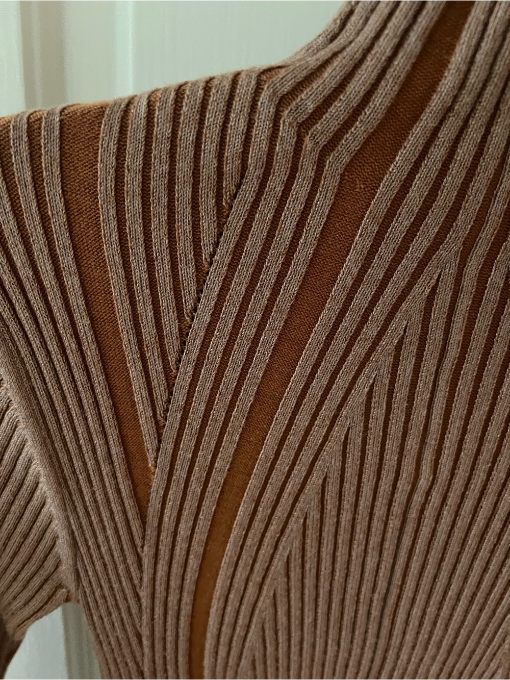 French Connection Ribbed Mock Dress - Picture 3 of 4